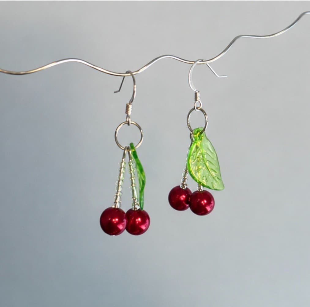 Cherries from Earrings